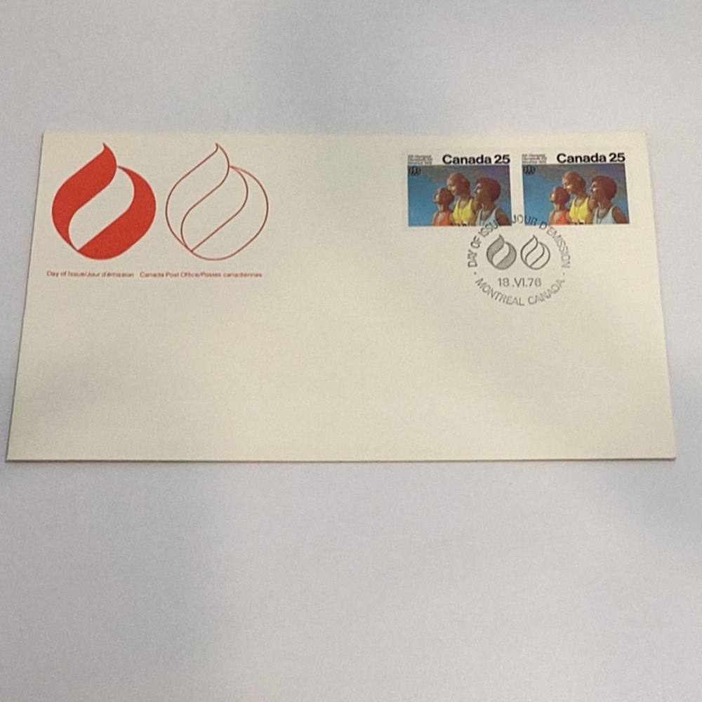 🌺 Vintage Canadian Olympic Stamps Collection 1976 - Picture 6 of 9